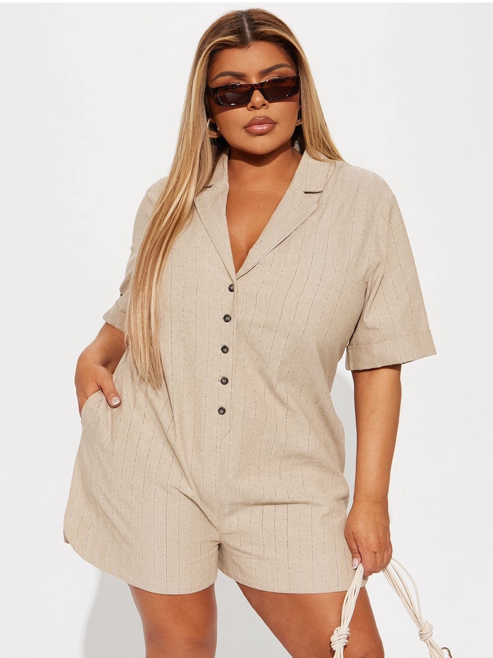 Fashion nova shorts romper